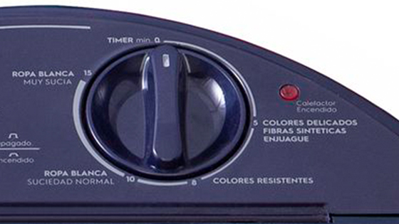 Timer programador con la lavadora Twister 5300 Blue M
