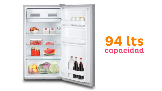 Almacena alimentos y bebidas con el frigobar MMB 91 S