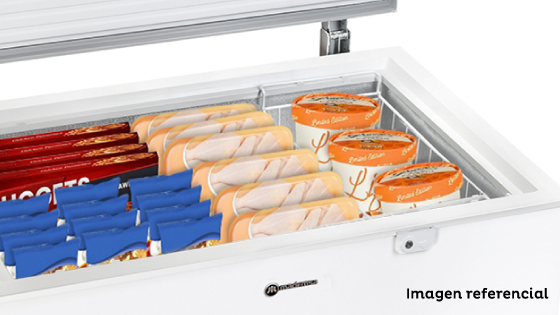 Alimentos al alcance de tu mano con el freezer horizontal M150